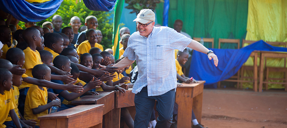 Tanzania 2016 Global Citizenship trip with Andrew Wilson and Jenna Daugherty. (Sala Lewis for Abbott)