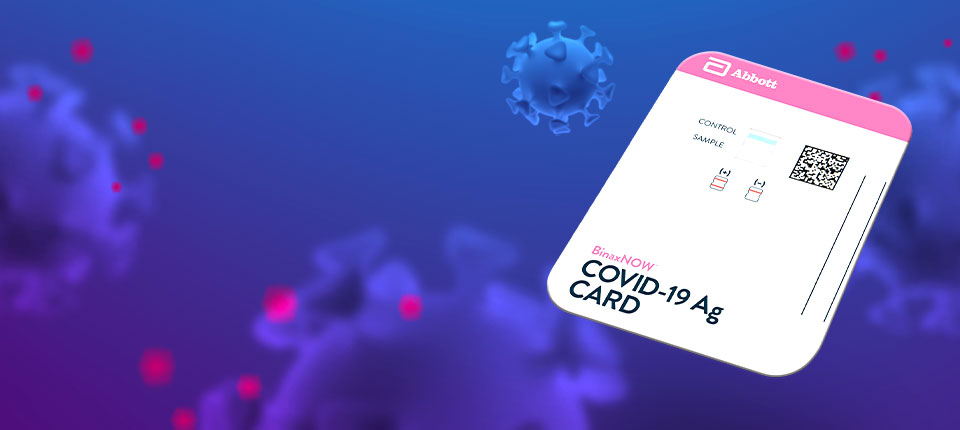 WE'RE UPPING THE ANTE ON COVID-19 ANTIGEN TESTING