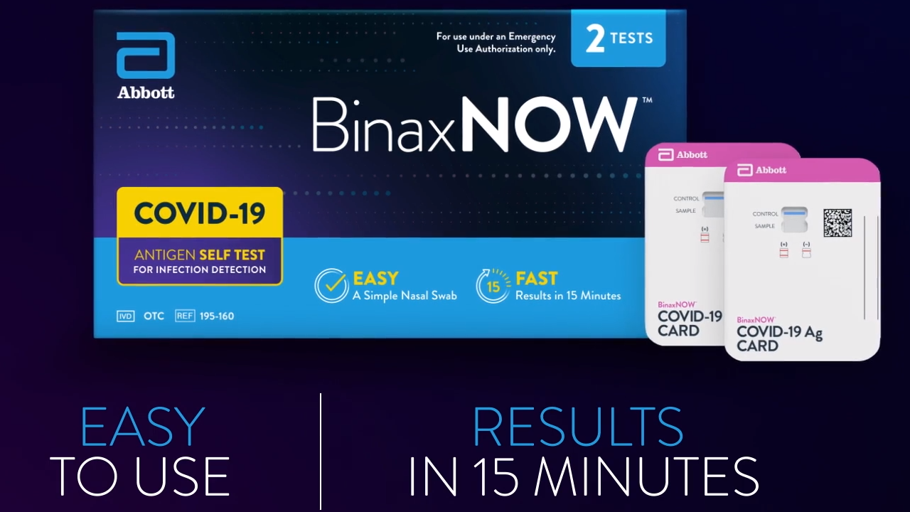 BinaxNOW home test