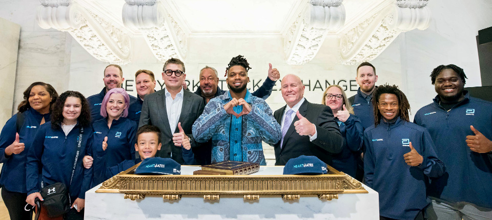 It’s Draft Day: Damar Hamlin Helps Build the Abbott HeartMates Team
