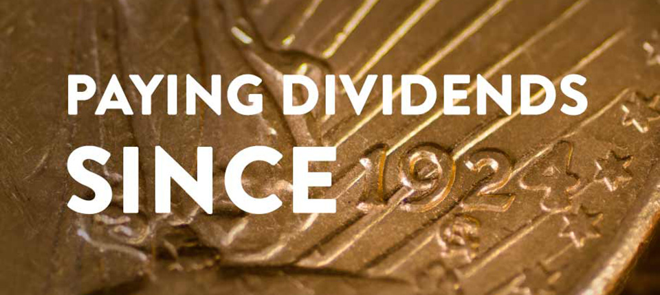 45 Years of Increasing Dividends