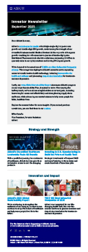 Investor Newsletter